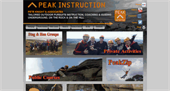Desktop Screenshot of peakinstruction.com